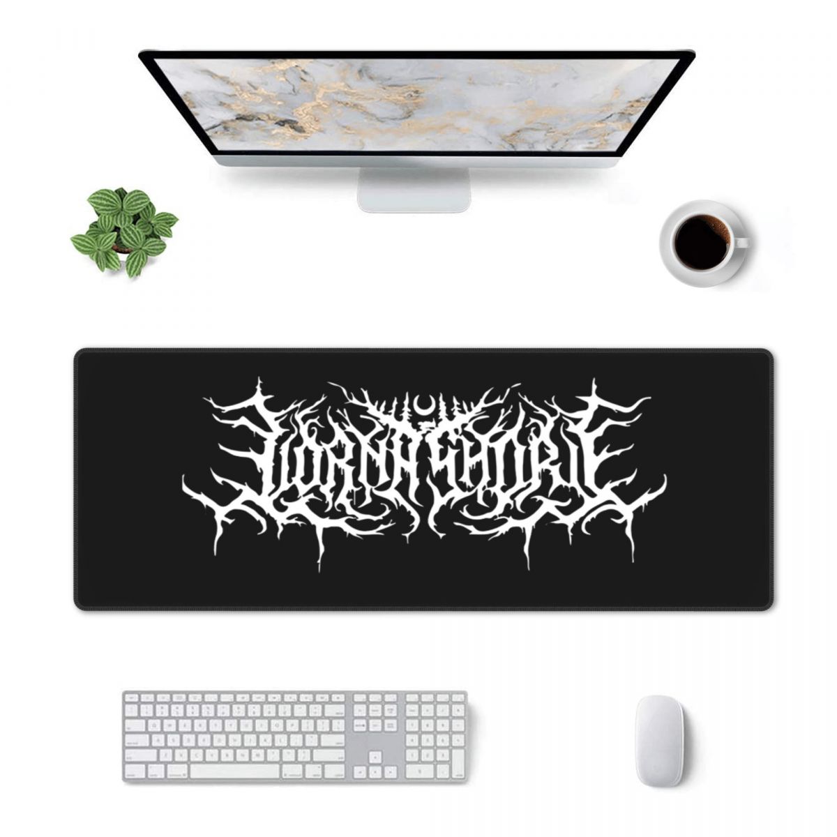 Gaming Accessories Logo - Large Mouse Pad Lorna Shore Logo