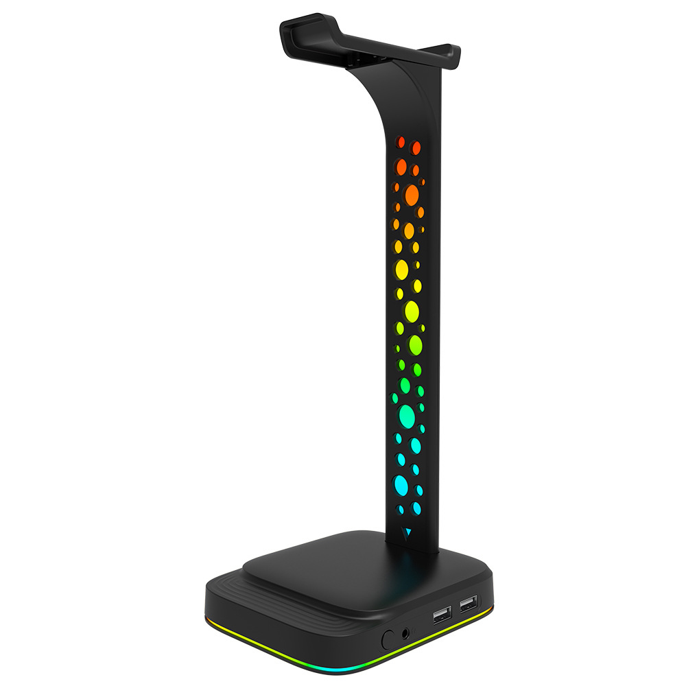 Headset Stand Rgb - Multicolor RGB Gaming Headset Headphone Stand