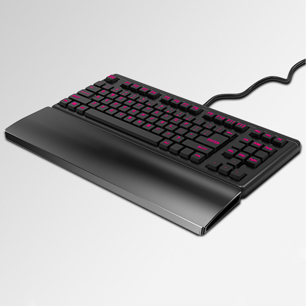 Wrist Rest Ergonomic - Ergonomic Aluminum Keyboard Wrist Rest for