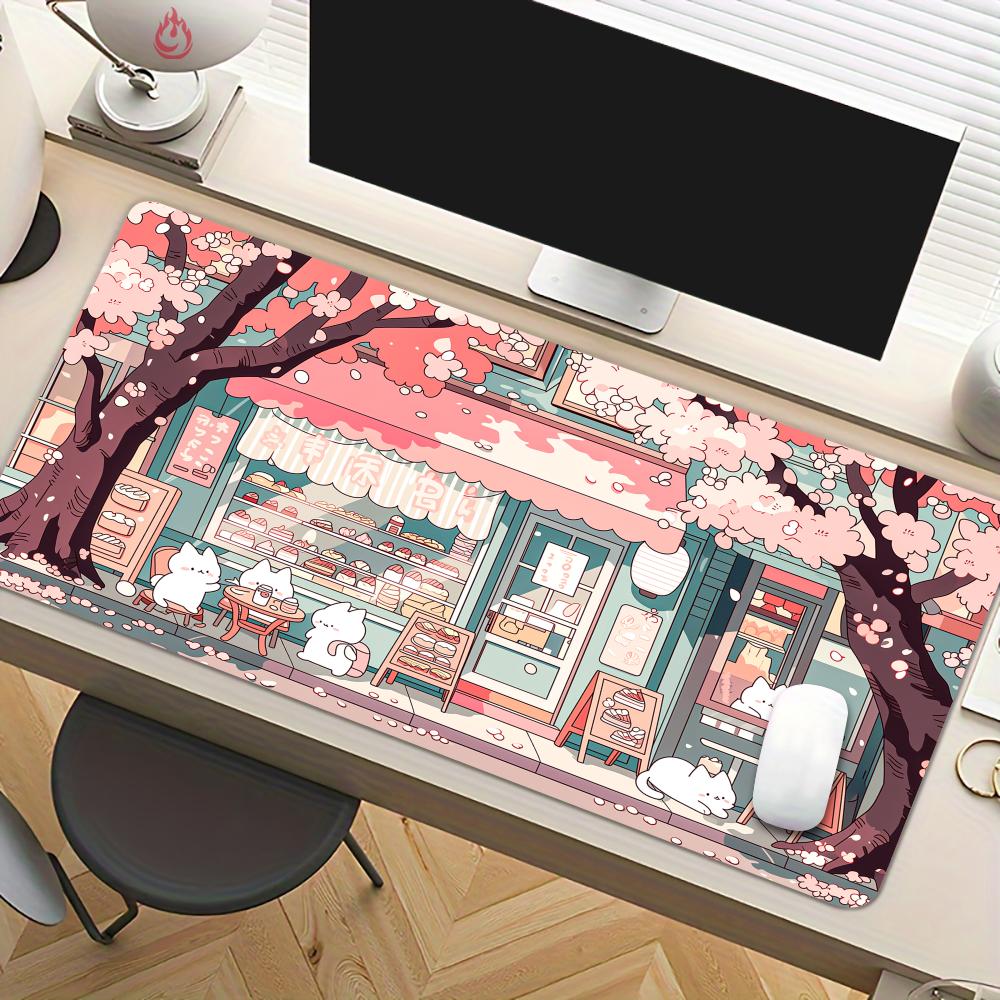 Dessert shop and cute cats Mou - Gaming Accessories Shop 评论和价格