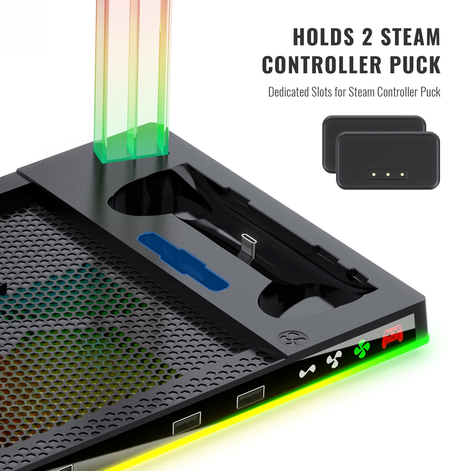 For Steam Controller Stand Cha - Headset Stand Rgb 评论和价格