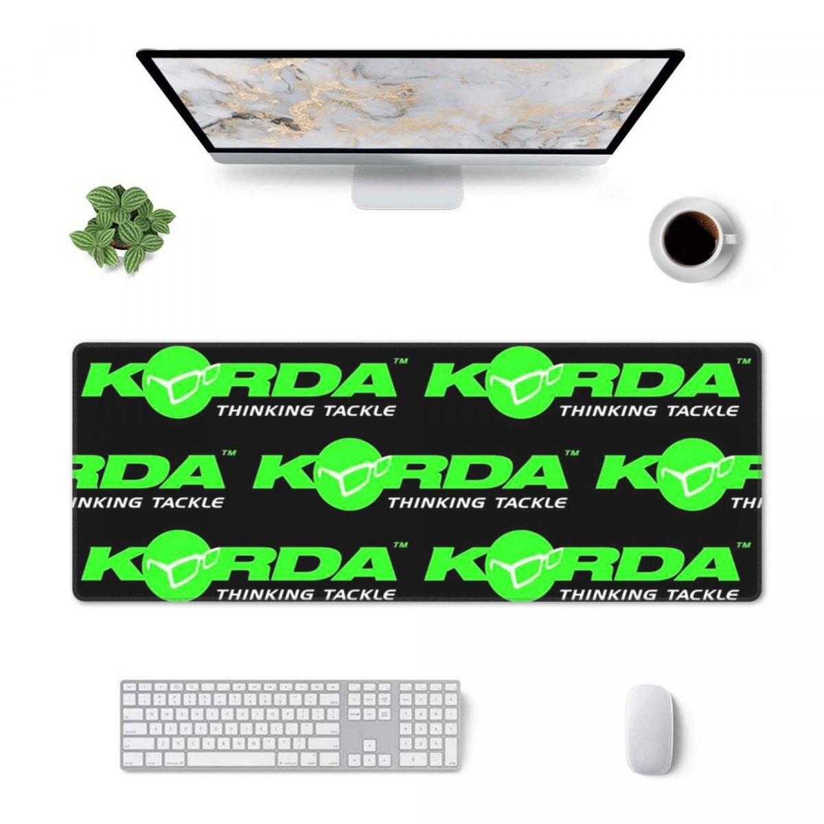 Large Mouse Pad Korda Fishing  - Gaming Accessories Logo 评论和价格