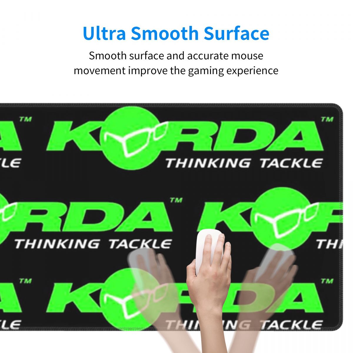 Large Mouse Pad Korda Fishing  - Gaming Accessories Logo 评论和价格