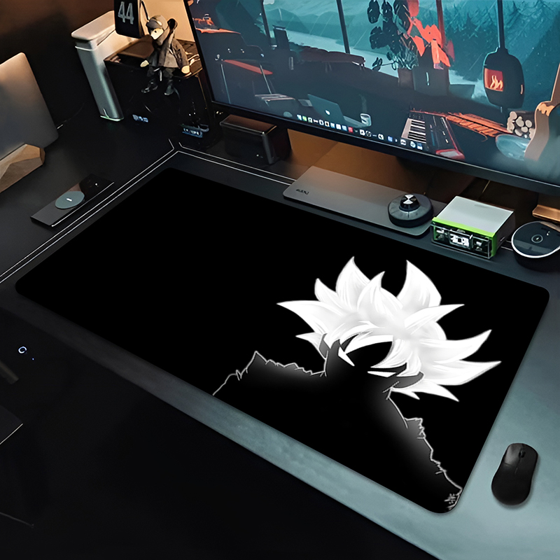 DBZ Black Anime Mouse Pad Drag - Gaming Accessories For Gaming Setup 评论和价格