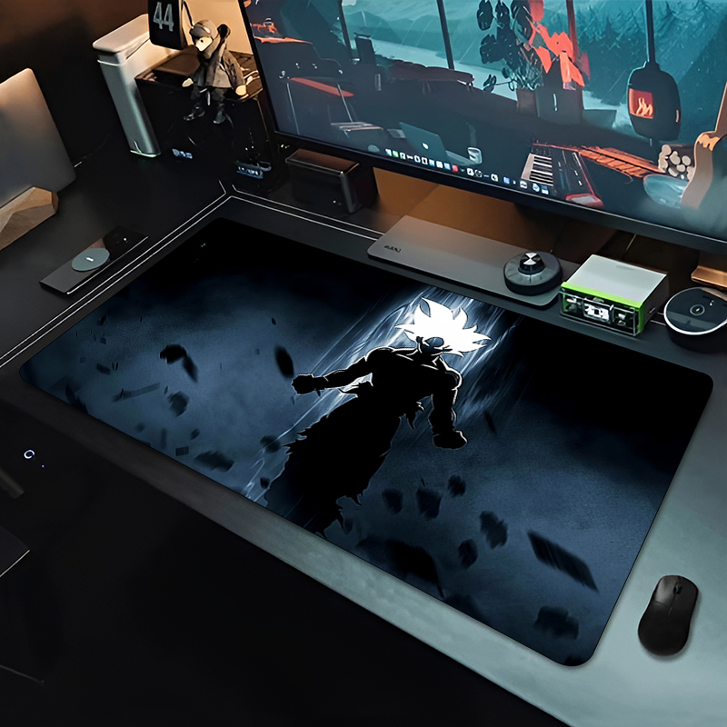 DBZ Black Anime Mouse Pad Drag - Gaming Accessories For Gaming Setup 评论和价格