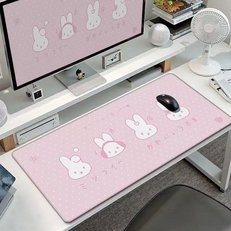 Cute Miffy Rabbit Large Mouse  - Gaming Accessories For Table 评论和价格