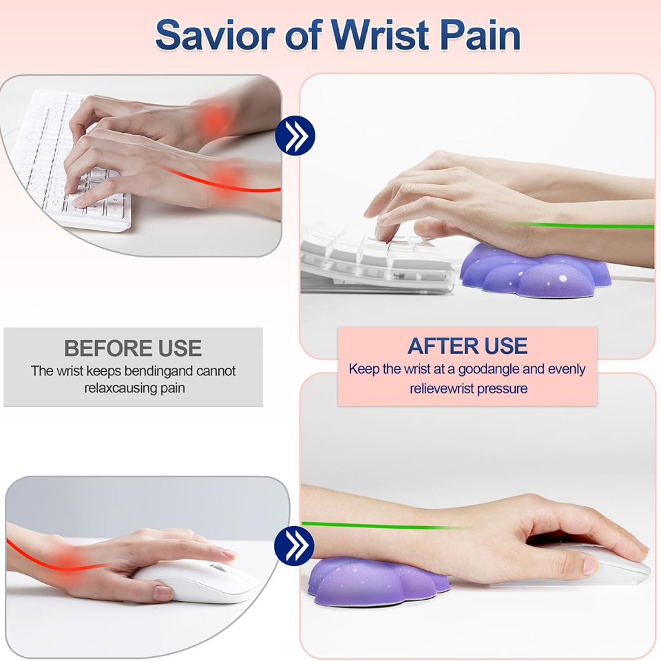 Keypad Wrist Rest Set with Non - Wrist Rest Ergonomic 评论和价格