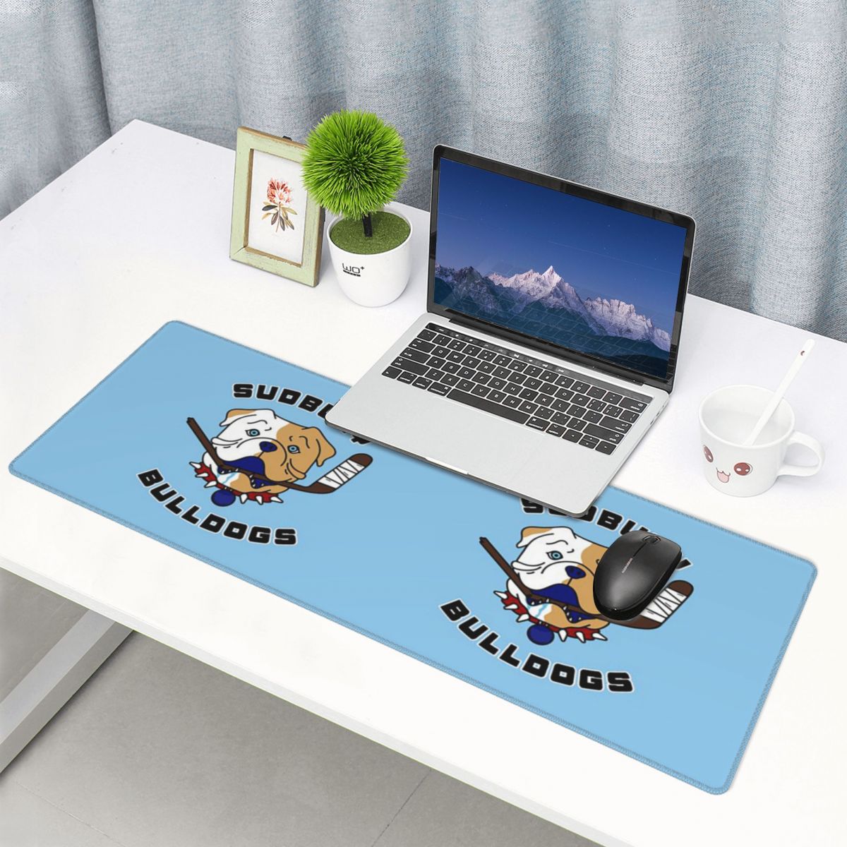 Large Mouse Pad Sudbury Bulldo - Gaming Accessories Logo 评论和价格