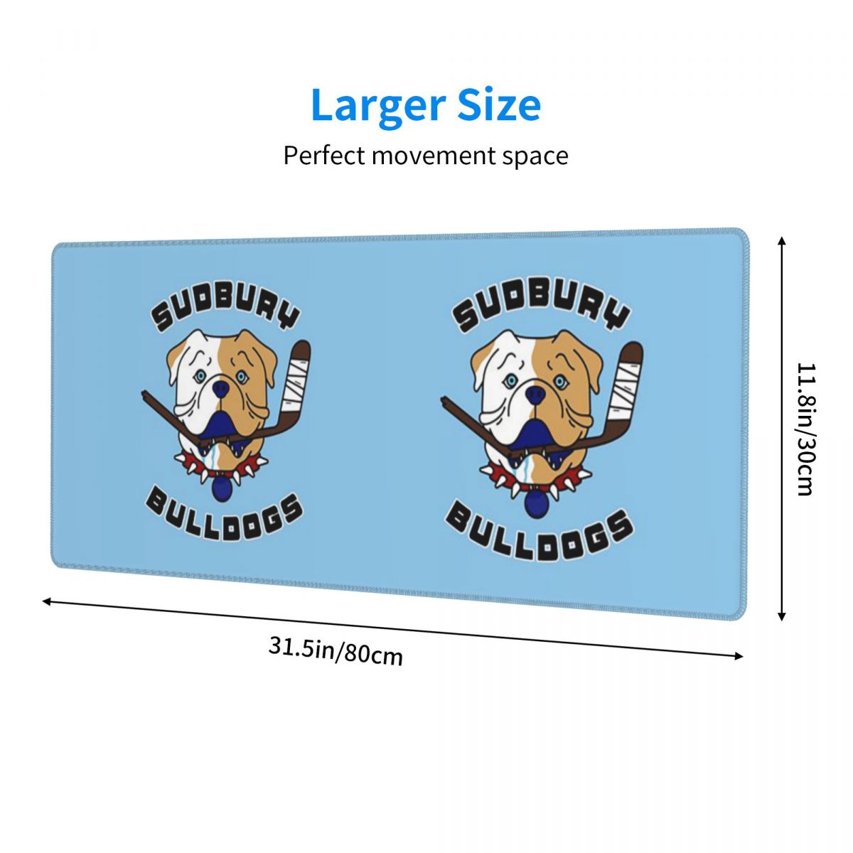 Large Mouse Pad Sudbury Bulldo - Gaming Accessories Logo 评论和价格
