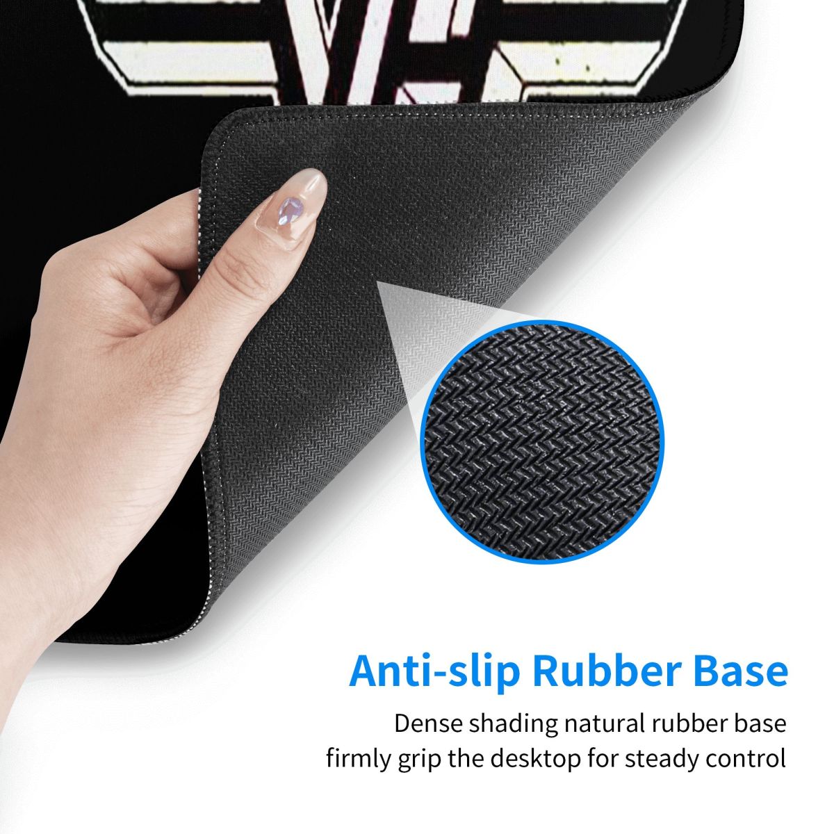 Large Mouse Pad Van Halen 5150 - Gaming Accessories Logo 评论和价格