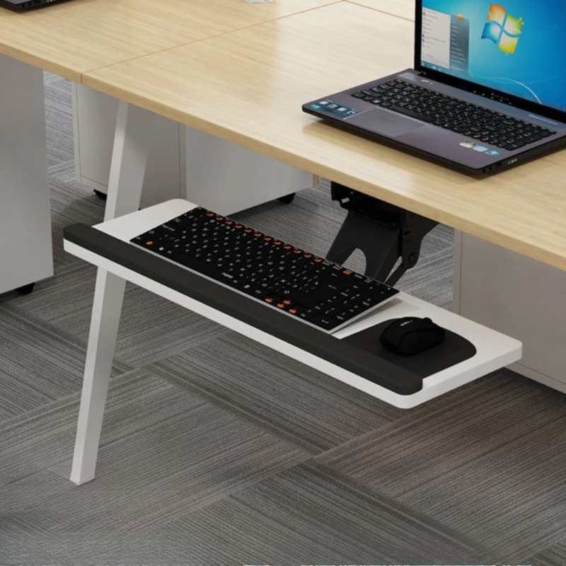Keyboard Tray Under Desk Slidi - Wrist Rest Ergonomic 评论和价格