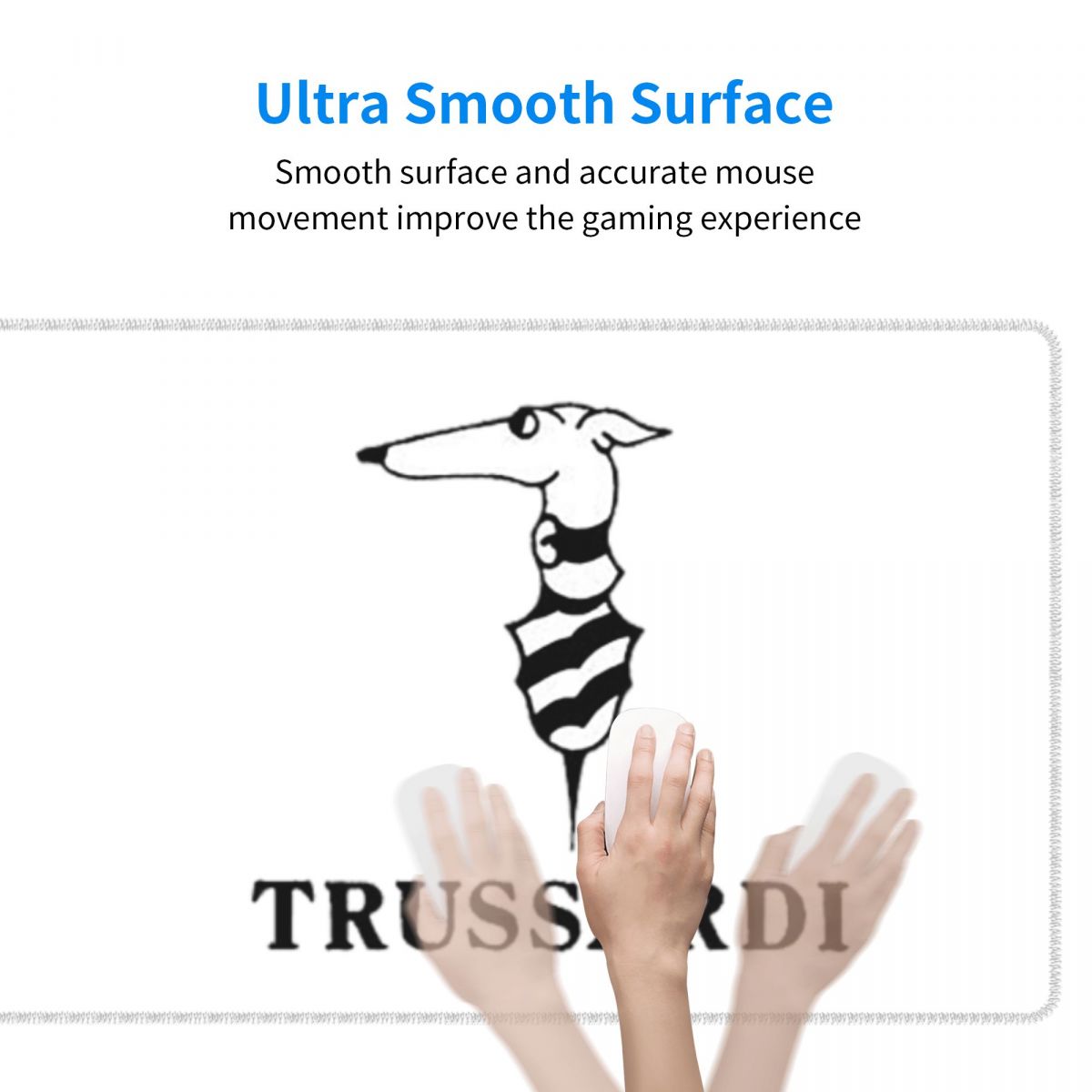 Large Mouse Pad Trussardis Log - Gaming Accessories Logo 评论和价格