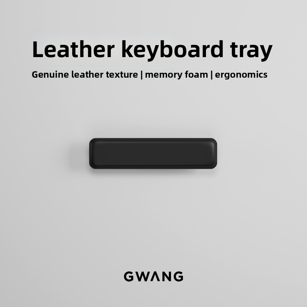 GWANG Premium Leather Keyboard - Wrist Rest Ergonomic 评论和价格