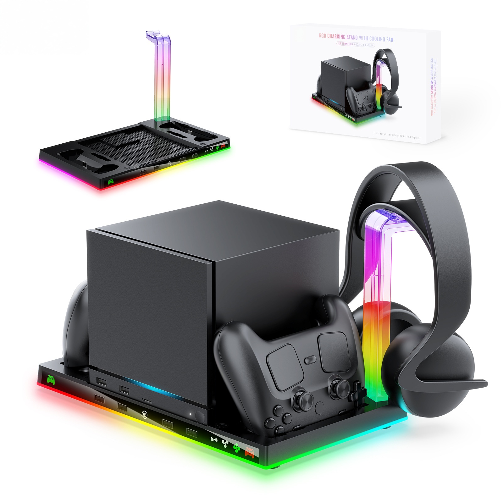 versatile dock for Steam Machi - Headset Stand Rgb 评论和价格