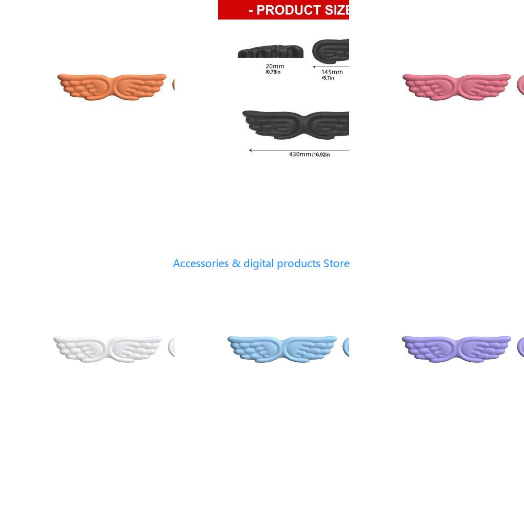 77JD Angel Wing Pattern Silico - Wrist Rest Ergonomic 评论和价格