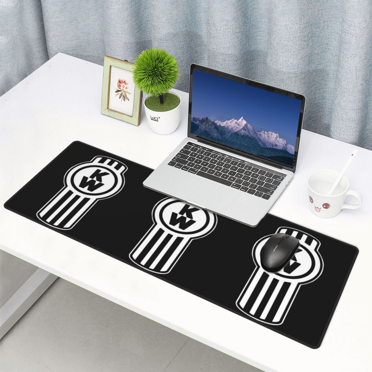 Large Mouse Pad Kenworth Truck - Gaming Accessories Logo 评论和价格