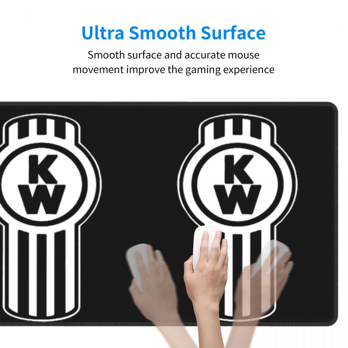 Large Mouse Pad Kenworth Truck - Gaming Accessories Logo 评论和价格