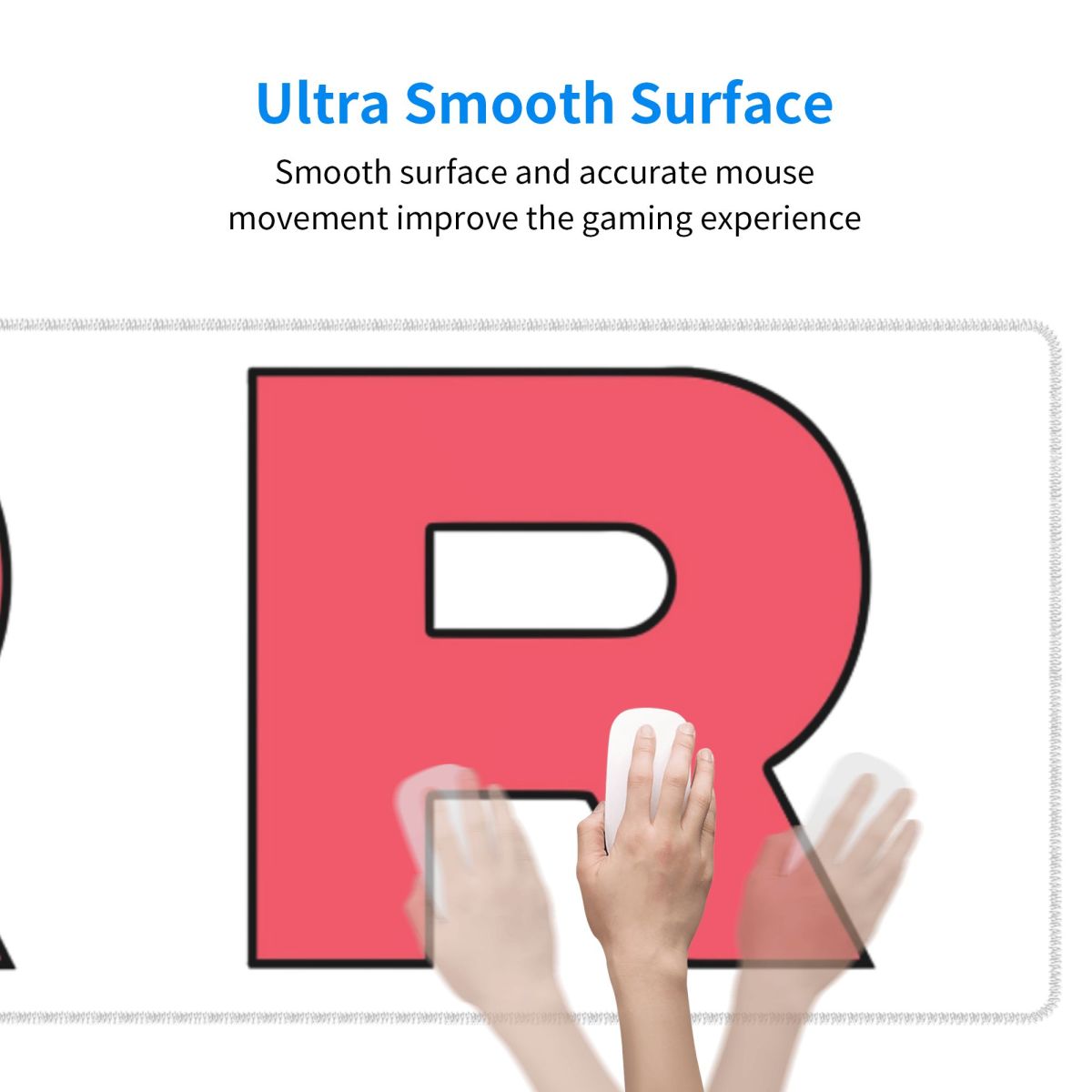 Large Mouse Pad Letter R Team  - Gaming Accessories Logo 评论和价格