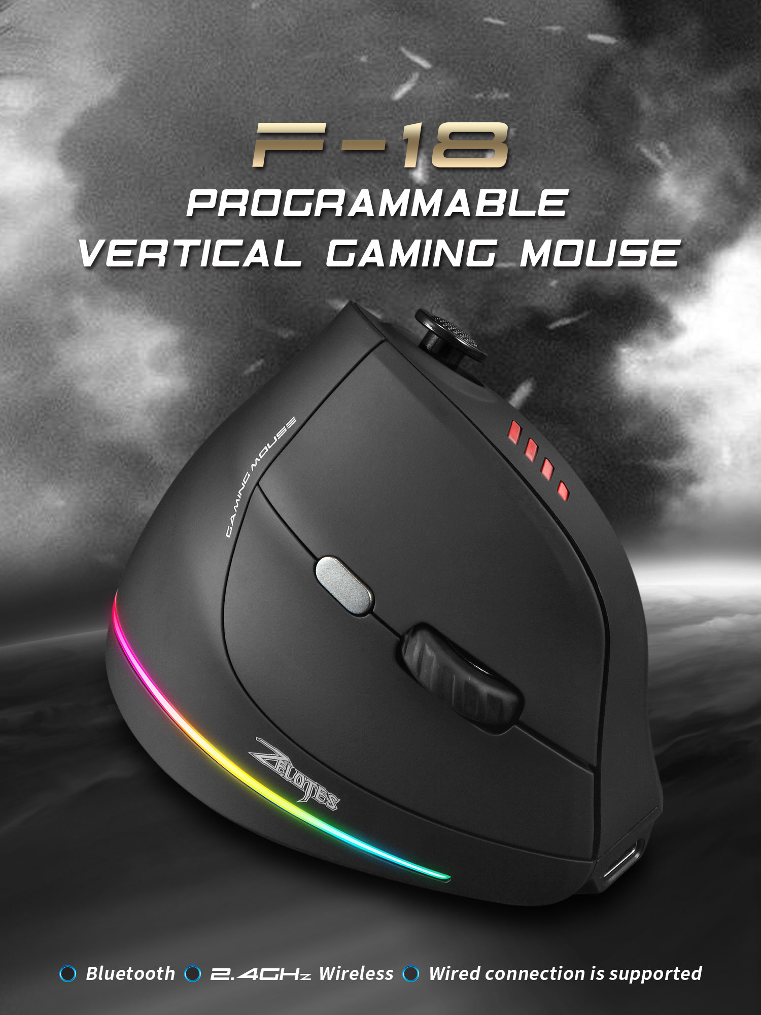 Jomaa RGB Backlit Wireless Ver - Gaming Accessories Tablet 评论和价格