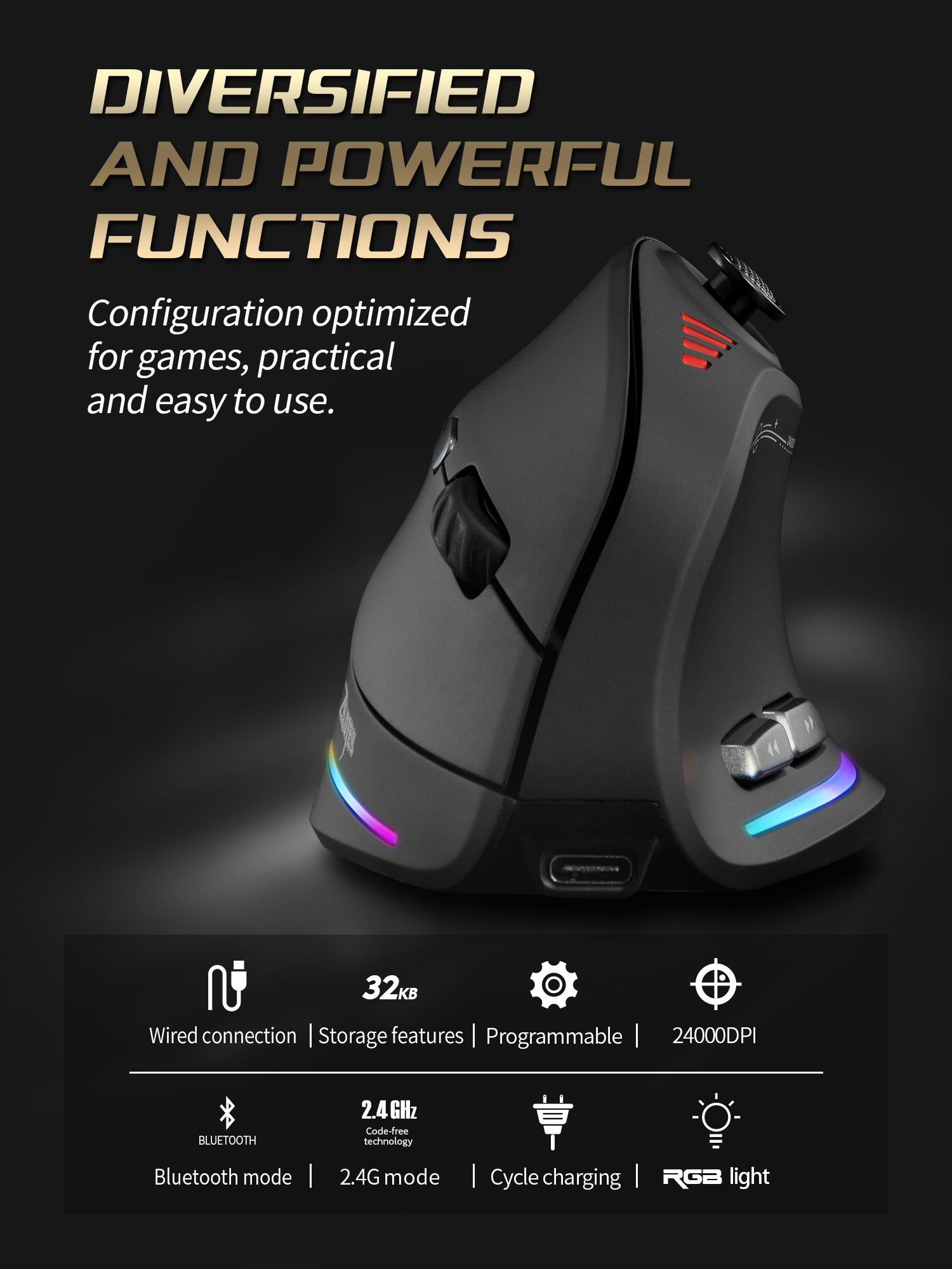 Jomaa RGB Backlit Wireless Ver - Gaming Accessories Tablet 评论和价格