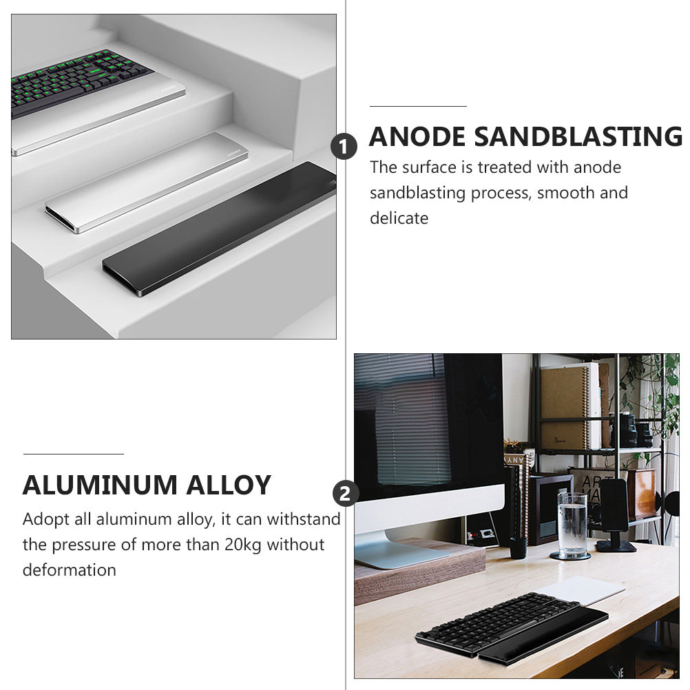 Ergonomic Aluminum Keyboard Wr - Wrist Rest Ergonomic 评论和价格