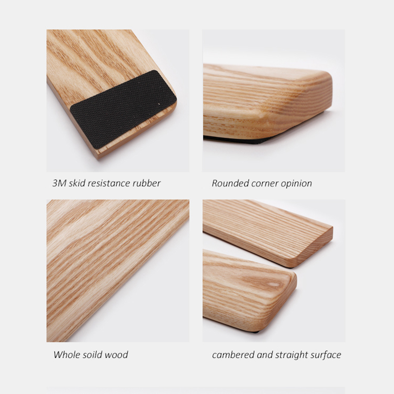 Kashcy solid Ashtree wooden pa - Wrist Rest Ergonomic 评论和价格